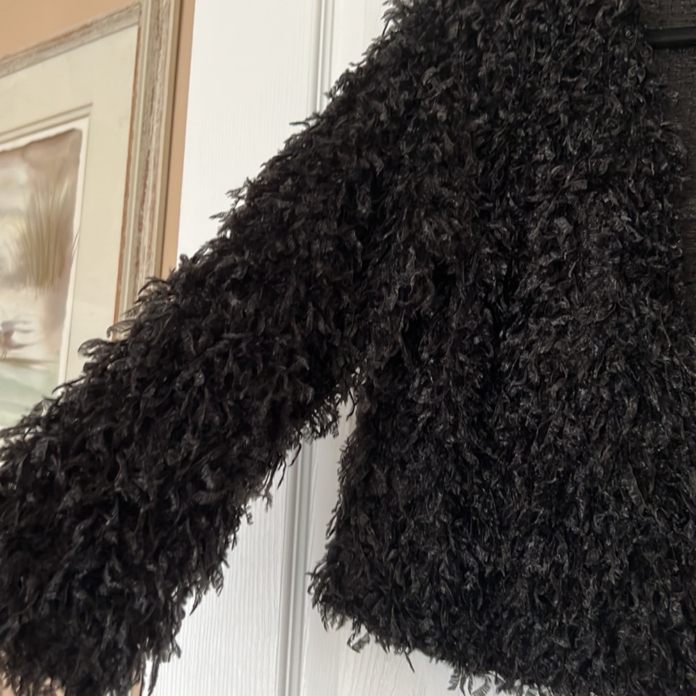 Fringed shabby cardigan - Picture 3 of 4